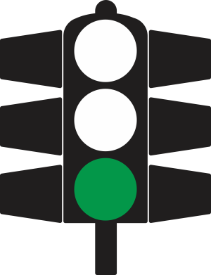 which of the following indicates "TO GO"?